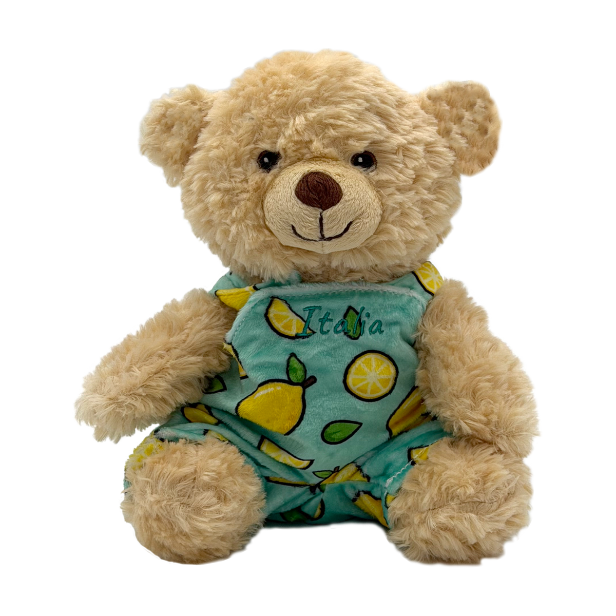 Orsetto Peluche con salopette La Dolce Vita - cod. TOY11