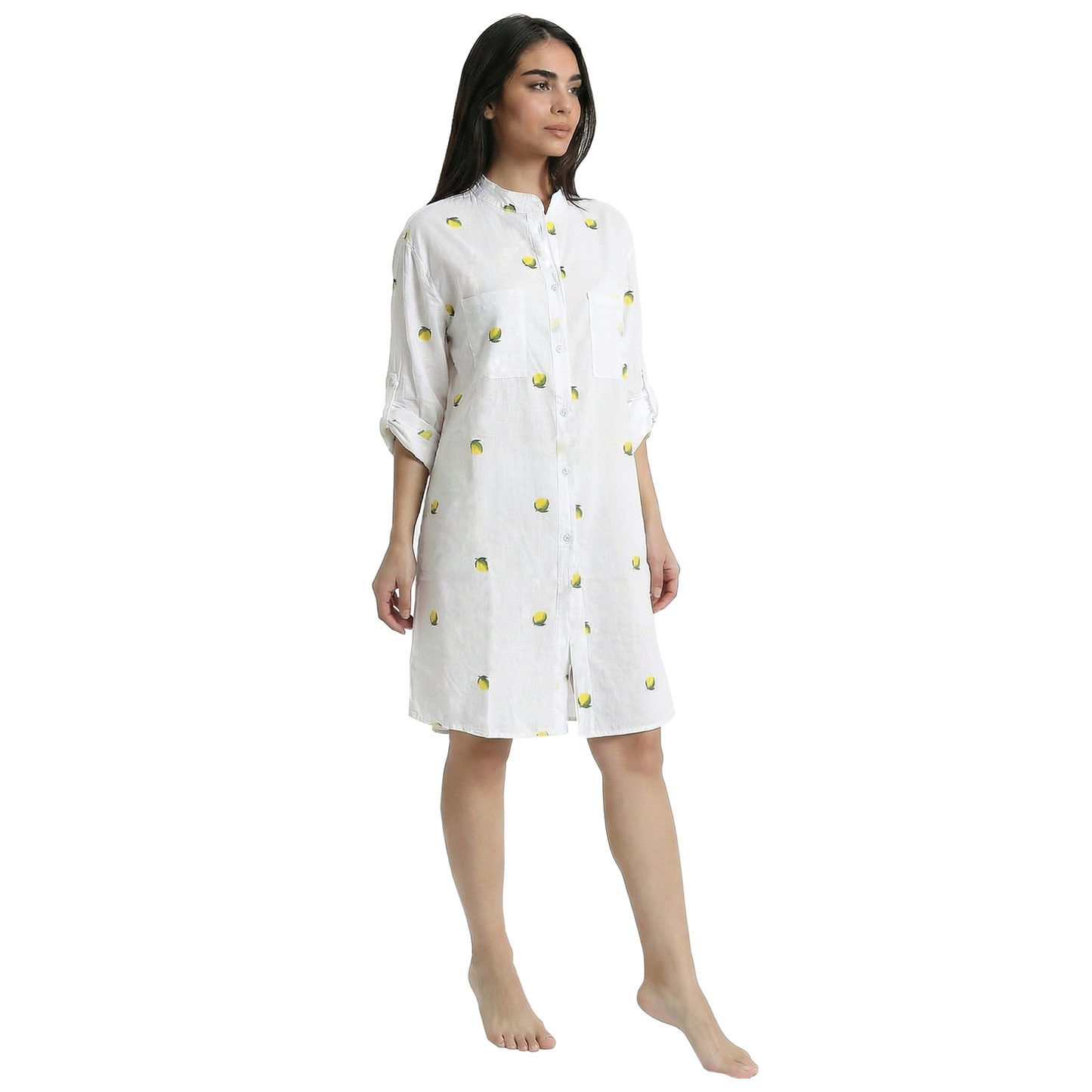 Chemisier donna con fantasia limoni - VEST197