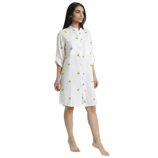 Chemisier donna con fantasia limoni - VEST197